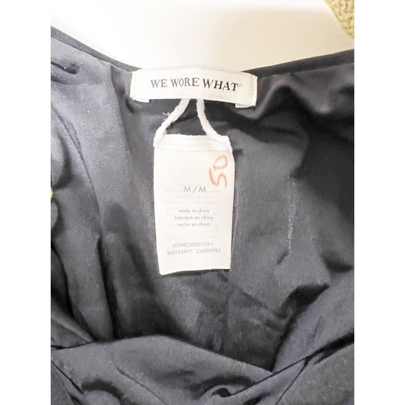 Who Wore What Onia Womens Danielle Raffia Belted One Piece Swimsuit Sz M - Picture 11 of 12